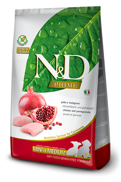 N&D Prime Chicken & Pomegranate Puppy Mini & Medium